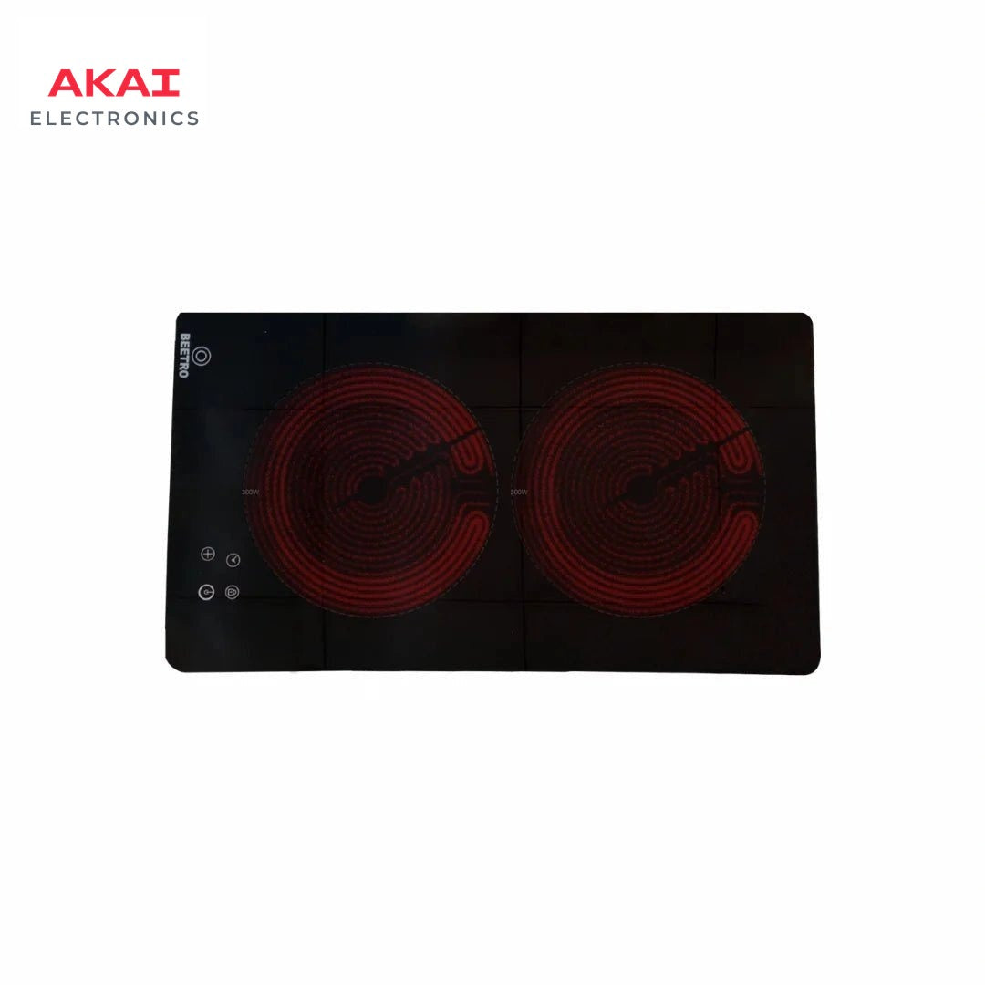 Beetro Hot Plate (MAS-302) 2 BRN Glass - Buy Online in Pakistan | Akai Electronics