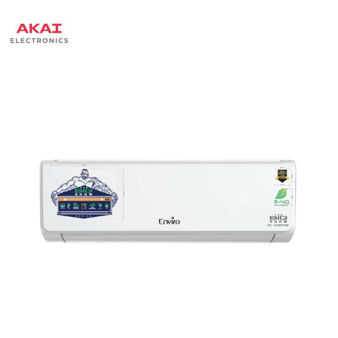 Enviro Split AC Inverter 1.5 Ton EAC-19TBS - Buy Online in Pakistan | Akai Electronics