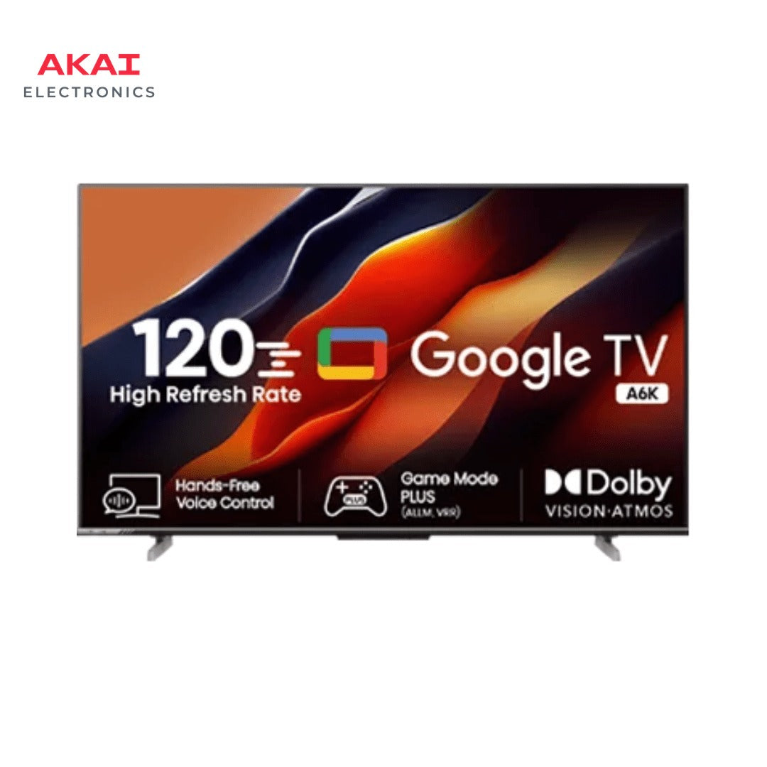 Hisense LED 50" 50A6K (4K UHD Google TV) - Buy Online in Pakistan | Akai Electronics