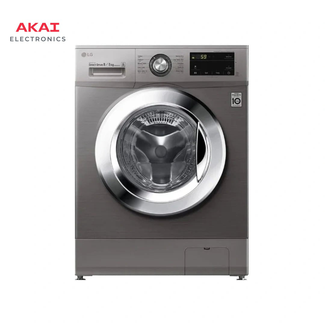 LG A.W.M F4J3TMG5P (8.0/5.0) Kg Front Load - Buy Online in Pakistan | Akai Electronics