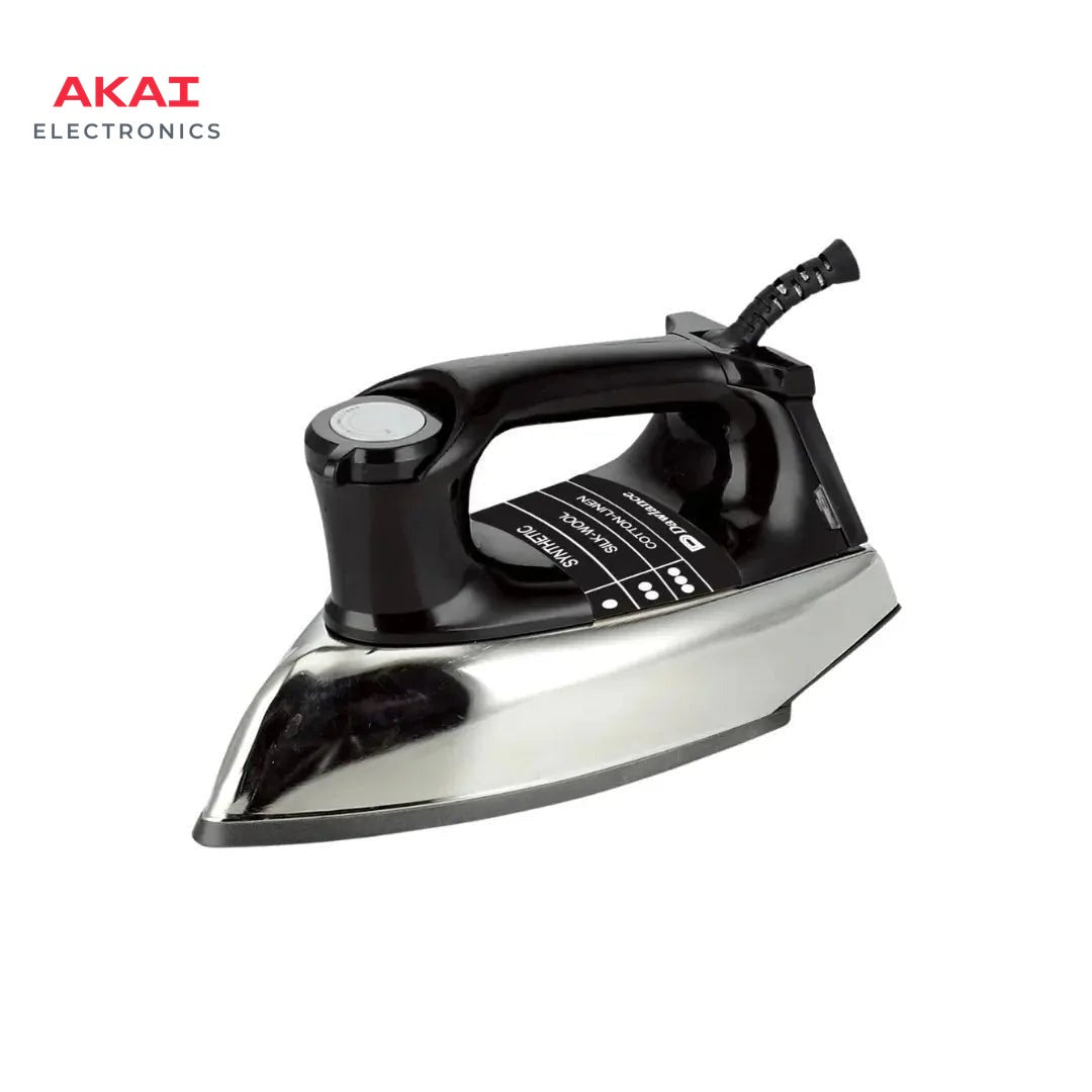 Dawlance Dry Iron DWDI-1020 Black - Buy Online in Pakistan | Akai Electronics