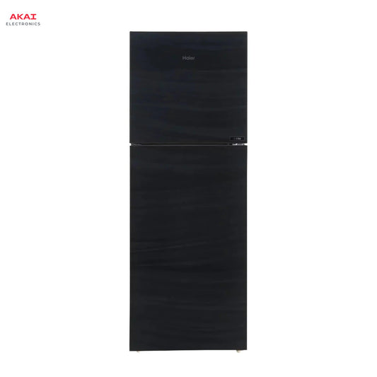 Haier E-Star Double Door Refrigerator HRF-246 EPB-01 Black - Buy Online in Pakistan | Akai Electronics
