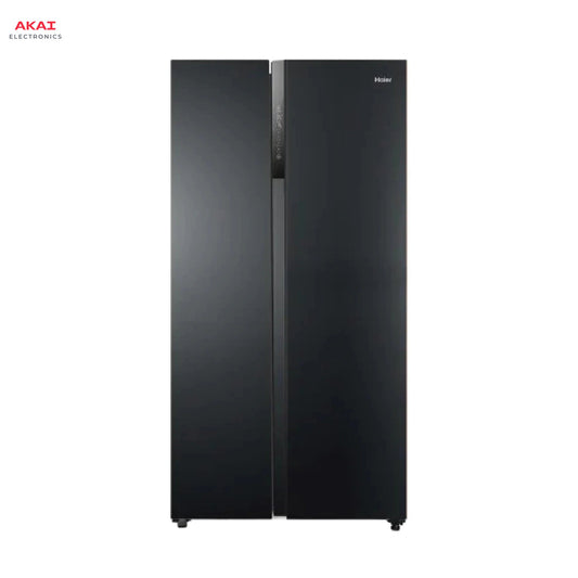 Haier SBS Refrigerator HRF-622IBG Black Glass - Buy Online in Pakistan | Akai Electronics