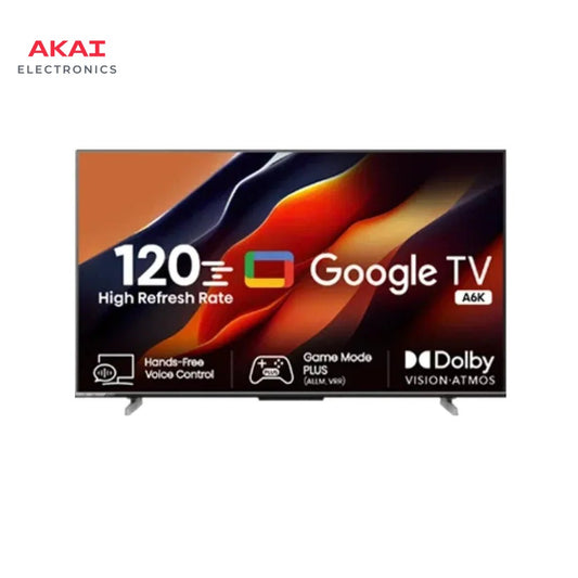 Hisense LED 55" 55A6K (4K UHD Google TV) - Buy Online in Pakistan | Akai Electronics