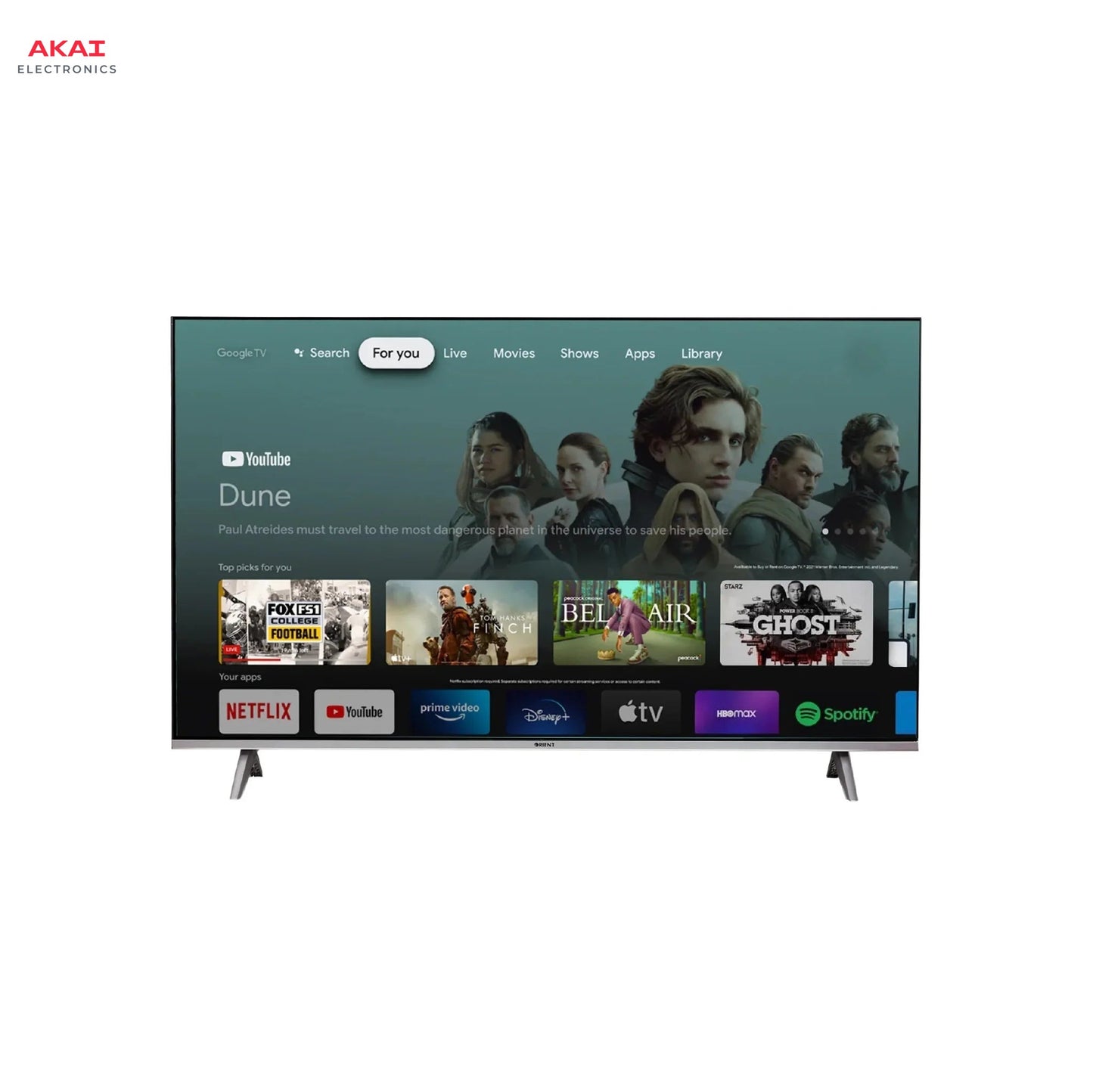 Orient LED 55 Inch Nexus 55s (QLED) Silver - Buy Online in Pakistan | Akai Electronics