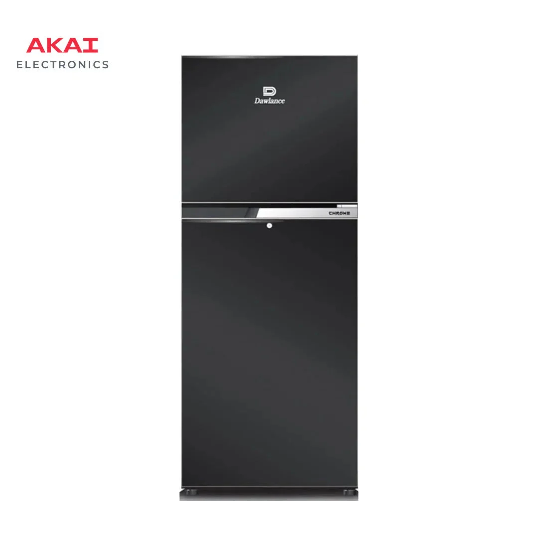 Dawlance Refrigerator 9160 LF Chrome Hairline Black