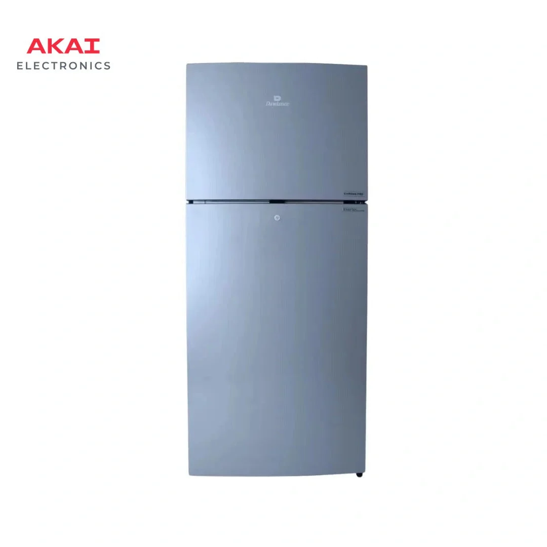 Dawlance Refrigerator 9169 WB Chrome Pro Hairline Silver