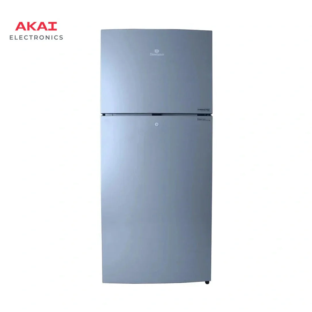 Dawlance Refrigerator 9149 WB Chrome Pro Hairline Silver