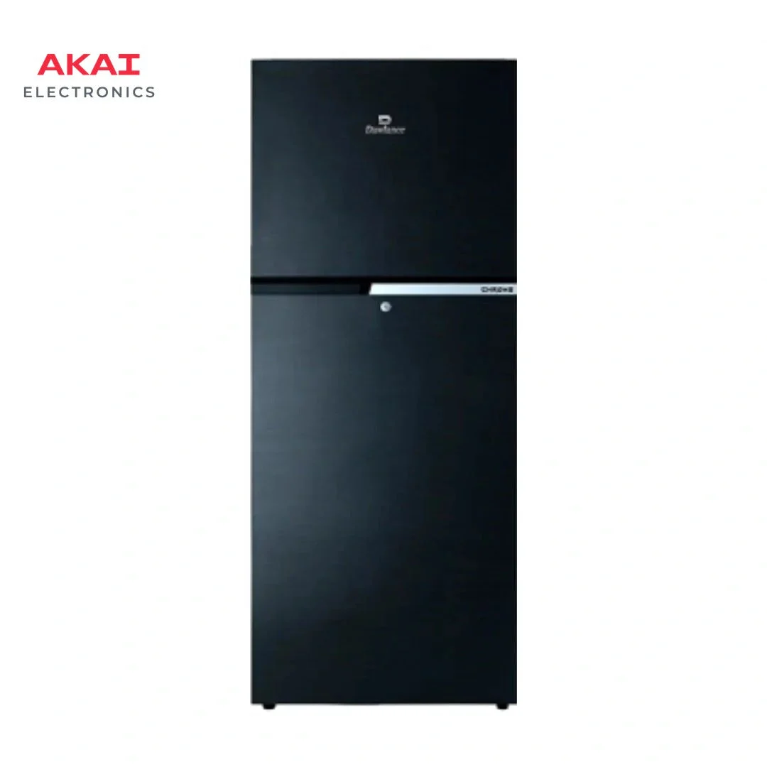 Dawlance Refrigerator 9191 WB Chrome Hairline Black